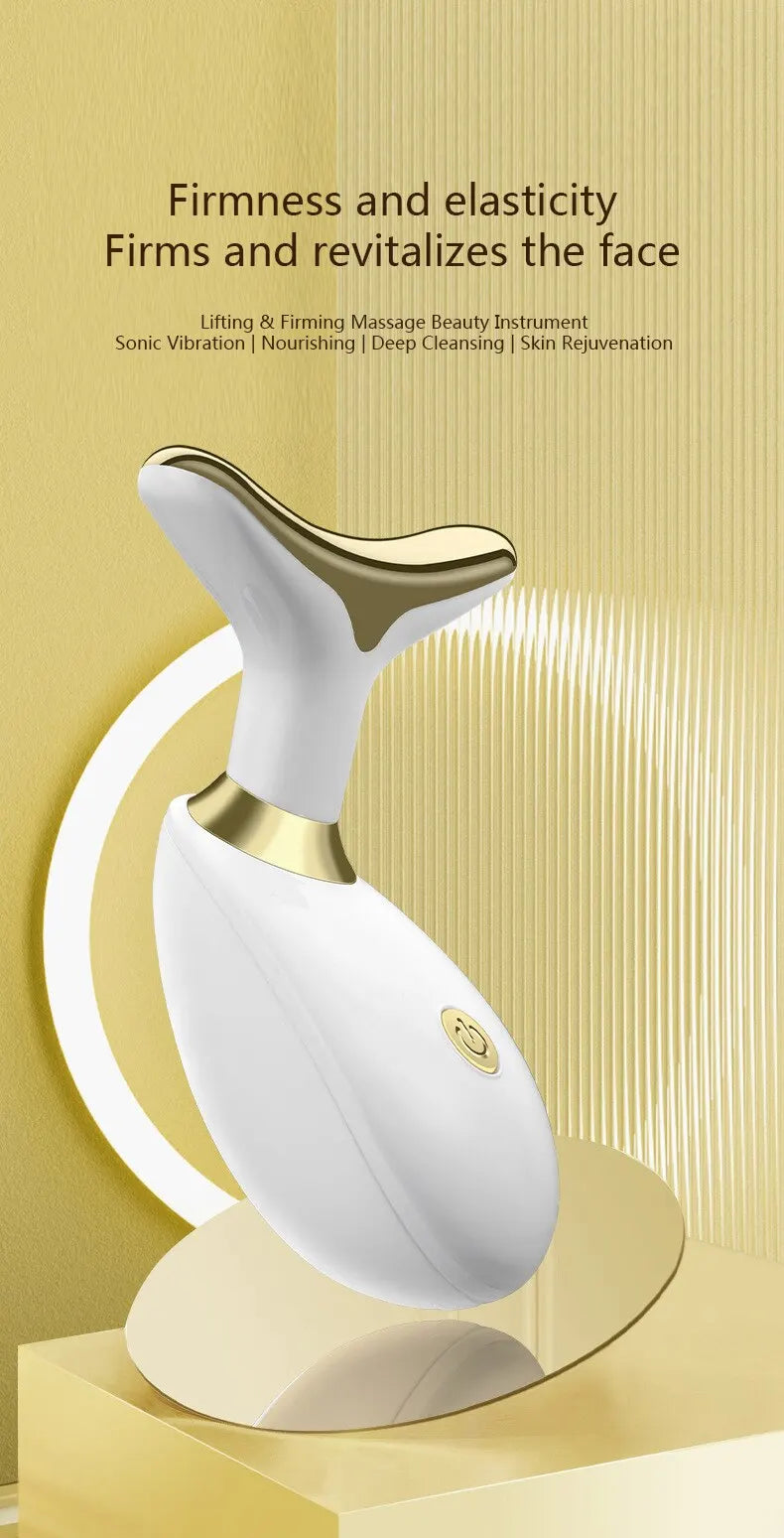Face Neck Massager Facial Electric Introduction Lifting And Firming Beauty Massage  Household Lifting And Firming Face Care Tool